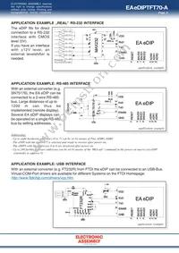 EA EDIPTFT70-A Datasheet Page 5