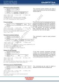 EA EDIPTFT70-A Datasheet Page 11