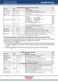 EA EDIPTFT70-A Datasheet Page 19