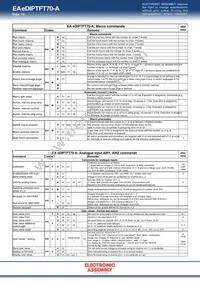 EA EDIPTFT70-ATC Datasheet Page 16