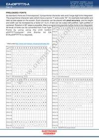 EA EDIPTFT70-ATC Datasheet Page 22