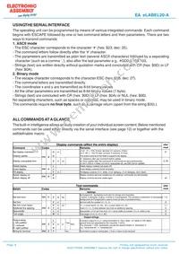 EA ELABEL20-A Datasheet Page 8