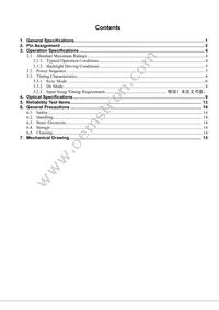 EA-LCD-012 Datasheet Page 3