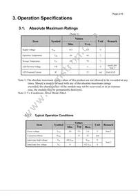 EA-LCD-012 Datasheet Page 7