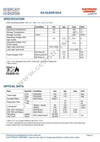EA OLEDS102-6GGA Datasheet Page 9