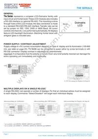 EA SER204-92HNLED Datasheet Page 2