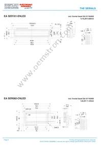 EA SER204-92HNLED Datasheet Page 8