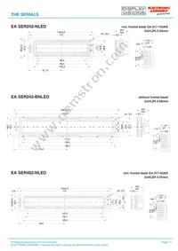 EA SER204-92HNLED Datasheet Page 13