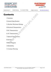 EA TFT035-32ANN Datasheet Page 2