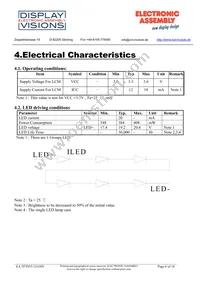 EA TFT035-32ANN Datasheet Page 6