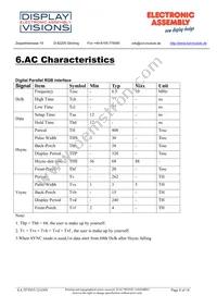 EA TFT035-32ANN Datasheet Page 8