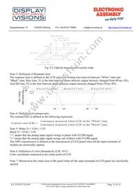 EA TFT035-32ANN Datasheet Page 13