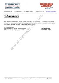 EA TFT035-32ATP Datasheet Page 3