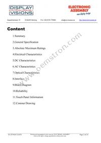 EA TFT035-32ATS Datasheet Page 2