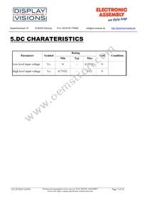 EA TFT035-32ATS Datasheet Page 7