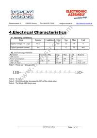 EA TFT043-42ANN Datasheet Page 6