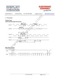 EA TFT043-42ANN Datasheet Page 9