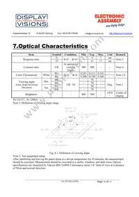 EA TFT043-42ANN Datasheet Page 10
