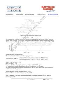 EA TFT043-42ANN Datasheet Page 11