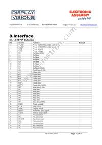 EA TFT043-42ANN Datasheet Page 12