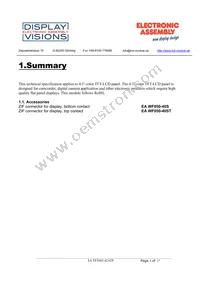EA TFT043-42ATP Datasheet Page 3