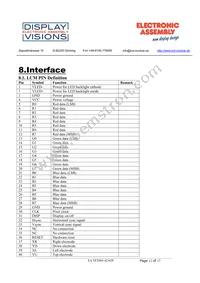 EA TFT043-42ATP Datasheet Page 12