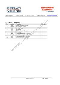 EA TFT043-42ATS Datasheet Page 14