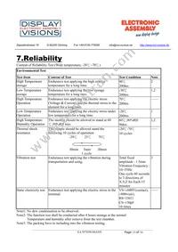 EA TFT050-84ANN Datasheet Page 13