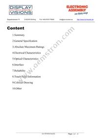 EA TFT050-84ATS Datasheet Page 2