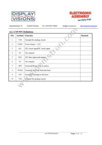 EA TFT050-84ATS Datasheet Page 13