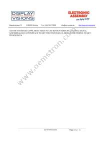 EA TFT050-84ATS Datasheet Page 18
