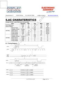 EA TFT052-41ANN Datasheet Page 8