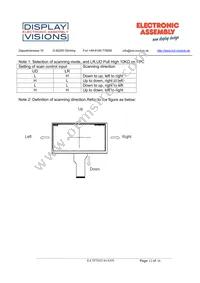 EA TFT052-41ANN Datasheet Page 12