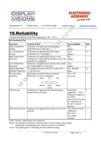 EA TFT052-41ANN Datasheet Page 14