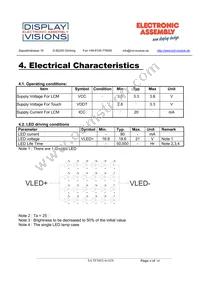 EA TFT052-41ATS Datasheet Page 6