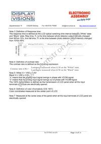 EA TFT052-41ATS Datasheet Page 10