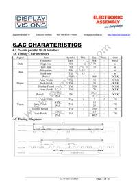 EA TFT057-32ANN Datasheet Page 8