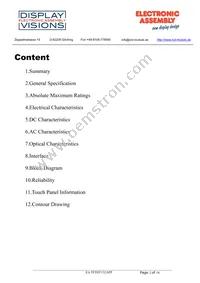 EA TFT057-32ATP Datasheet Page 2