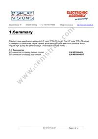 EA TFT057-32ATP Datasheet Page 3