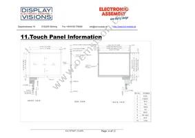 EA TFT057-32ATS Datasheet Page 16