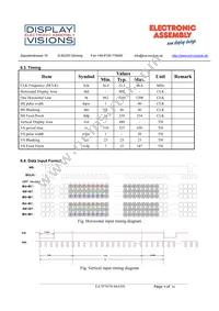 EA TFT070-84ANN Datasheet Page 9