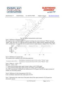EA TFT070-84ANN Datasheet Page 11