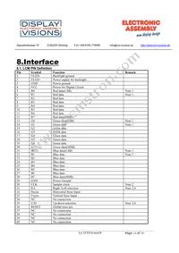 EA TFT070-84ATP Datasheet Page 13