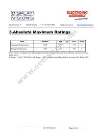 EA TFT070-84ATS Datasheet Page 5