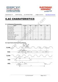 EA TFT070-84ATS Datasheet Page 8
