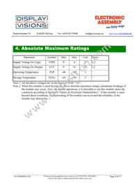 EA W096016-XALB Datasheet Page 8