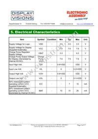 EA W096016-XALB Datasheet Page 9