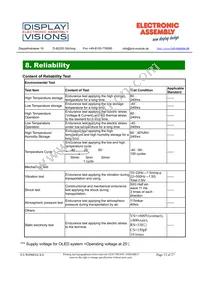 EA W096016-XALB Datasheet Page 12