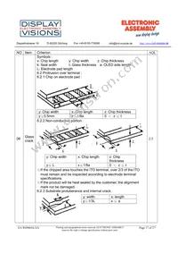 EA W096016-XALB Datasheet Page 17