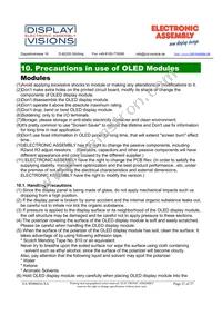 EA W096016-XALB Datasheet Page 21